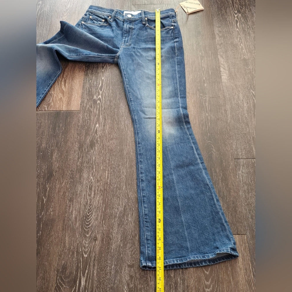 New MOTHER SUPERIOR blue jeans SIZE 27 - Picture 5 of 15